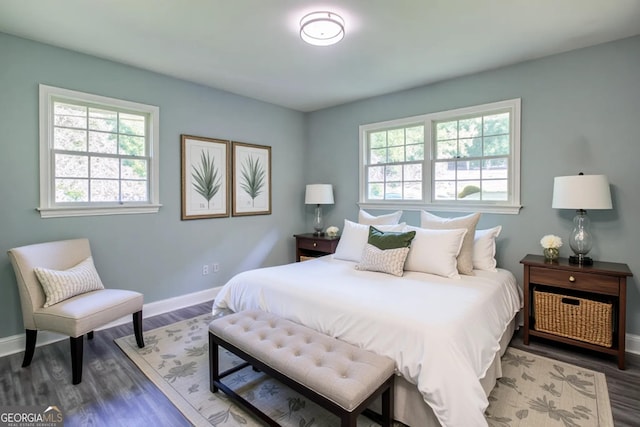 3627 Groovers Lake Rd, Lithia Springs, GA 30122 - bedroom featuring baseboards and wood finished floors