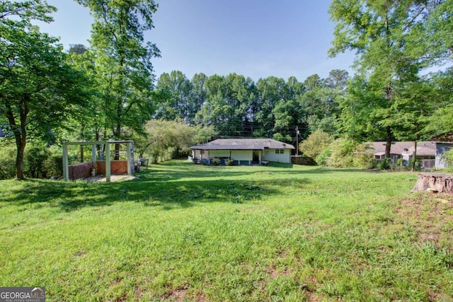 3627 Groovers Lake Rd, Lithia Springs, GA 30122 - view of grassy yard