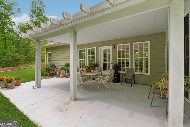 6125 Fouts Mill Rd, Douglasville, GA 30135 - view of patio