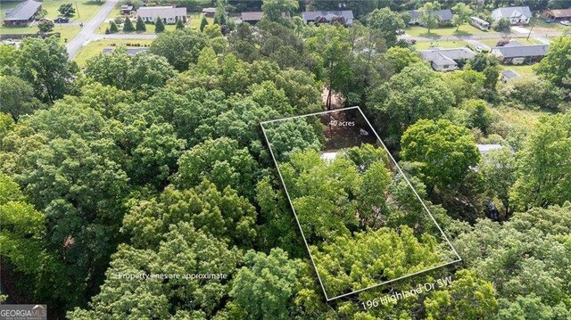196 Highland Dr, Calhoun, GA 30701 - bird's eye view