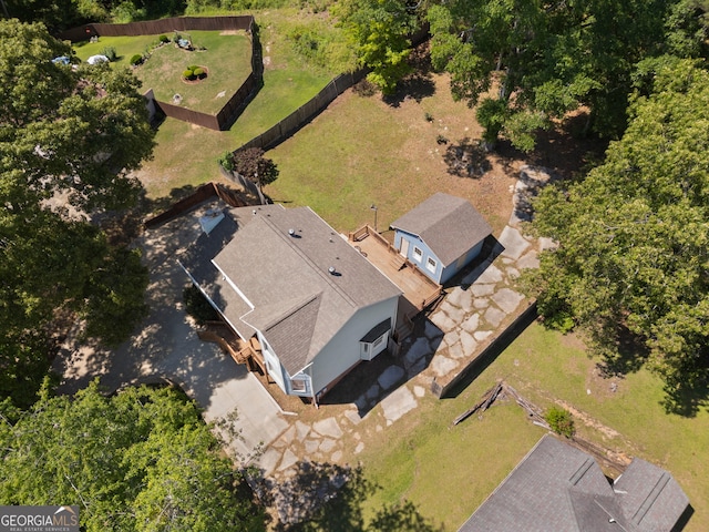view of subject property