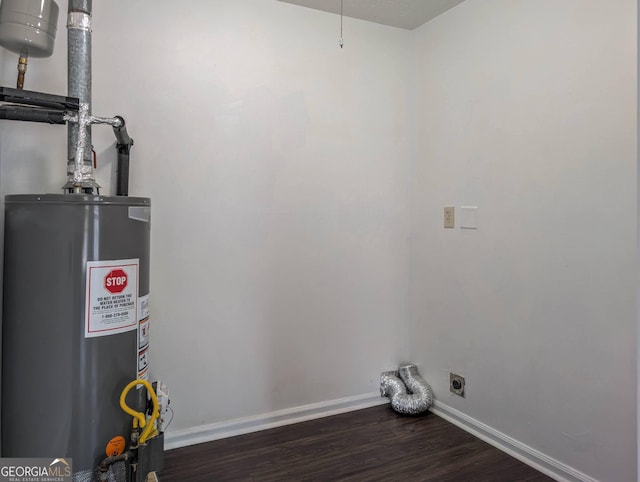 599 Honey Creek Rd, Conyers, GA 30094 - utility room featuring water heater