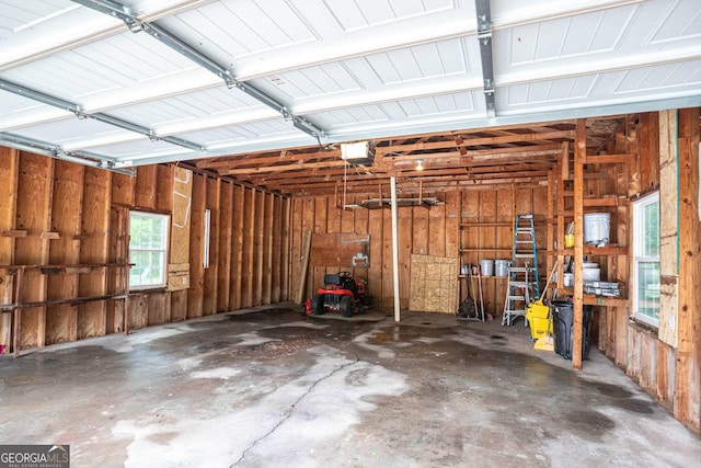 599 Honey Creek Rd, Conyers, GA 30094 - garage with a garage door opener