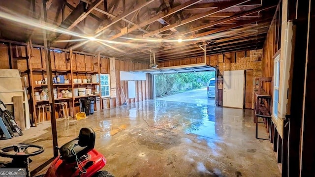599 Honey Creek Rd, Conyers, GA 30094 - miscellaneous room with concrete floors