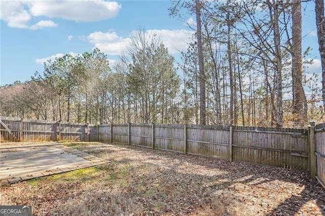 334 Hunterian Pl, Newnan, GA 30265 - view of yard featuring a fenced backyard