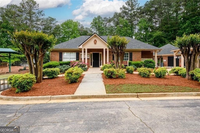 2759 Beddington Way, Suwanee, GA 30024 - view of front of home with brick siding