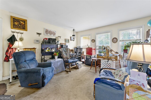 4720 Bill Cheek Rd, Auburn, GA 30011 - view of carpeted living room
