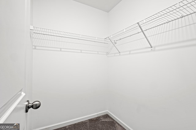 126 Ashton Pl, Newnan, GA 30265 - spacious closet featuring dark carpet