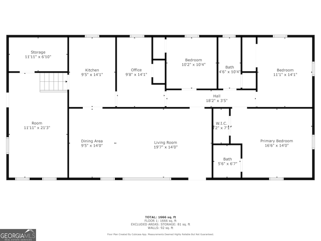 119 Blount St, Forsyth, GA 31029 - view of floor plan / room layout