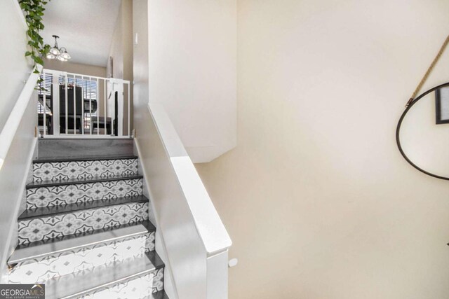 7760 Poppy Dr, Winston, GA 30187 - view of stairs