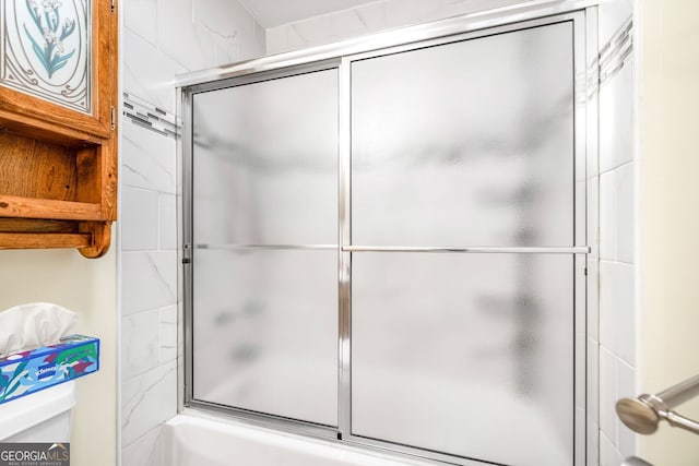303 Jennys Cove Rd, Cleveland, GA 30528 - bathroom featuring enclosed tub / shower combo