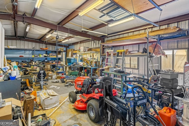 303 Jennys Cove Rd, Cleveland, GA 30528 - view of garage
