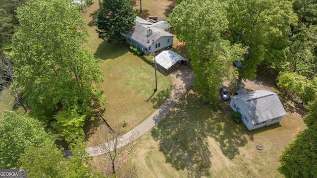 303 Jennys Cove Rd, Cleveland, GA 30528 - aerial view of property and surrounding area