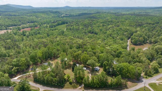 303 Jennys Cove Rd, Cleveland, GA 30528 - drone / aerial view with a wooded view