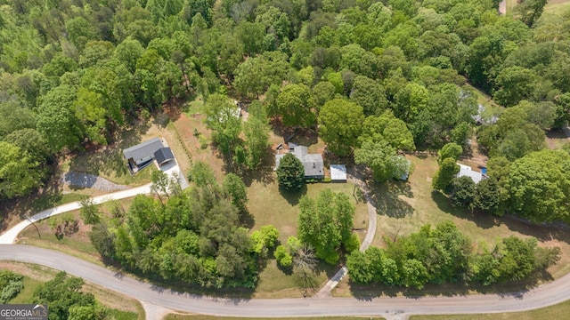 303 Jennys Cove Rd, Cleveland, GA 30528 - bird's eye view with a view of trees