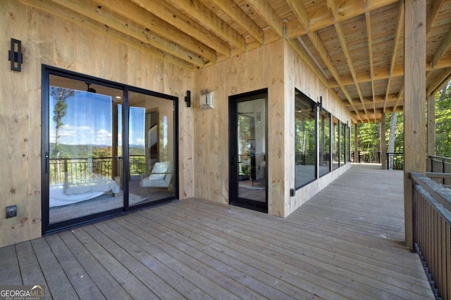 714 Scouts Overlook, Morganton, GA 30560 - view of wooden deck