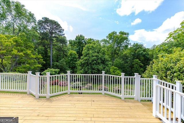 540 Commanche Dr, Macon, GA 31210 - view of deck