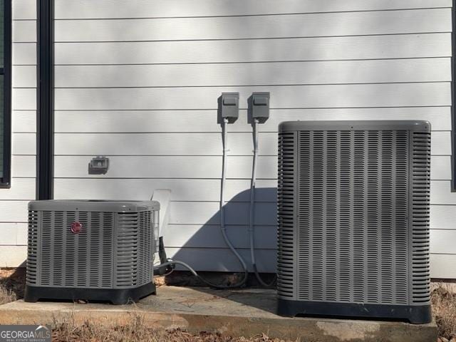 338 Grady St, Waleska, GA 30183 - exterior view of a central AC unit