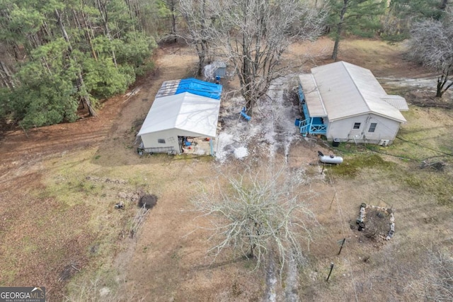 drone / aerial view