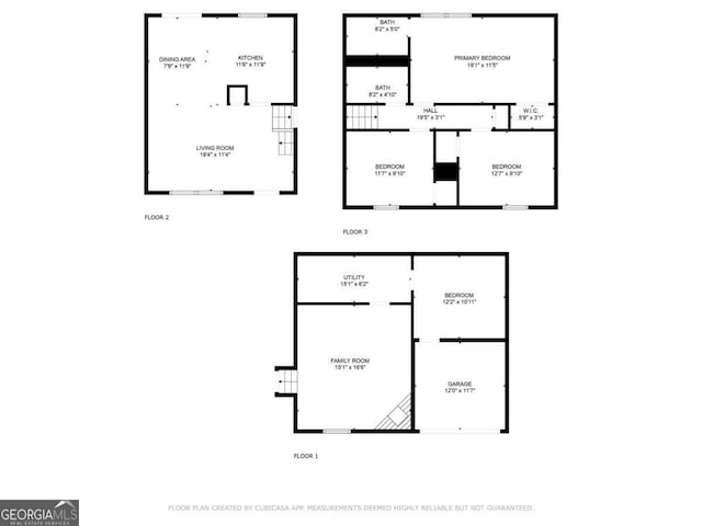 3819 Shane Ct, Ellenwood, GA 30294 - plan