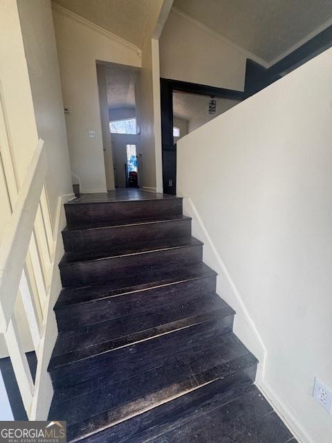 185 Windhaven Trl SW, Atlanta, GA 30331 - stairway featuring baseboards