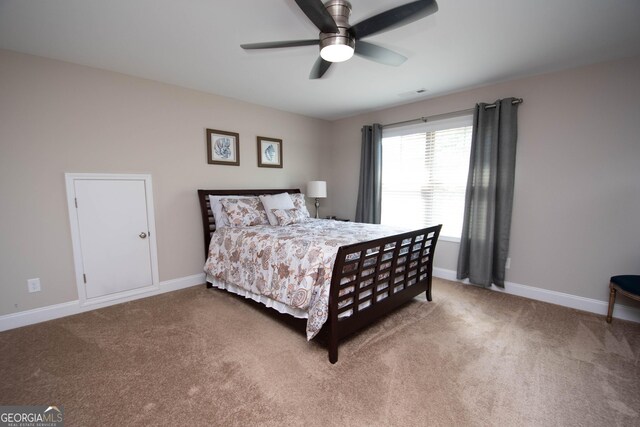 50 Brook Trl, Newnan, GA 30265 - bedroom featuring carpet, visible vents, and baseboards