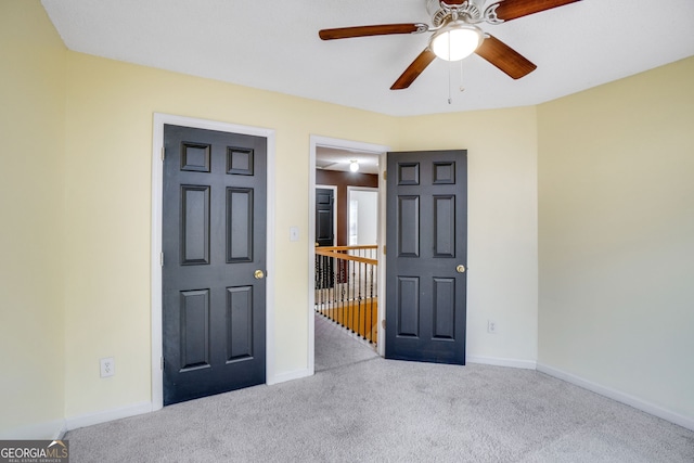 3550 Willow Tree Trce, Decatur, GA 30034 - carpeted entrance foyer with a ceiling fan and baseboards