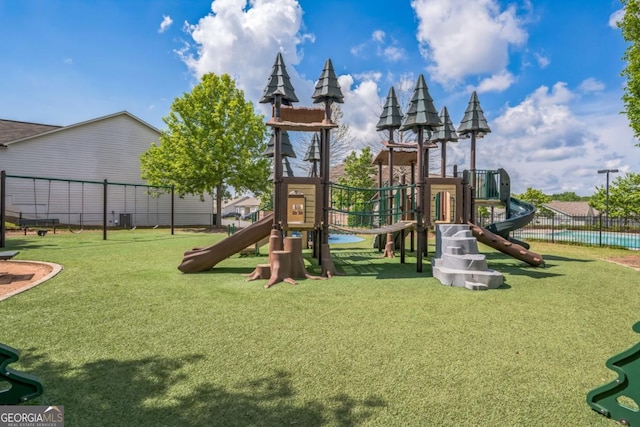 view of community play area