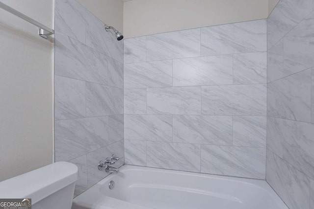 3938 Emerald Springs Ct, Decatur, GA 30035 - bathroom featuring toilet and bathing tub / shower combination