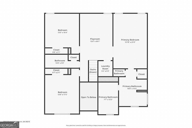 7843 Shertall St, Fairburn, GA 30213 - view of layout