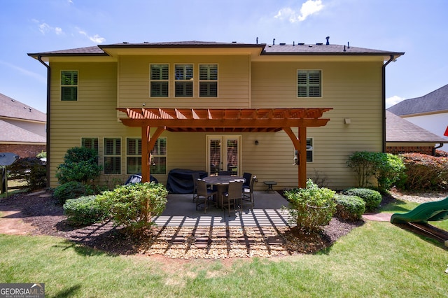621 Oakbourne Way, Woodstock, GA 30188 - back of house featuring a patio