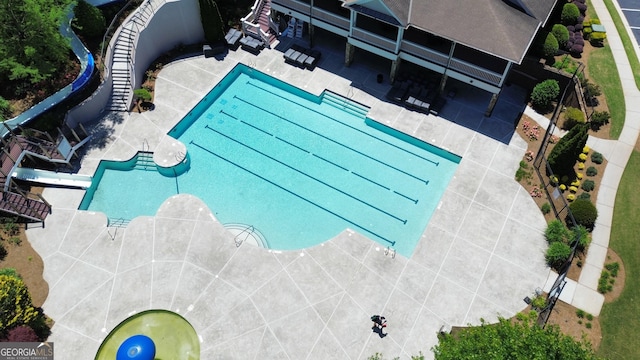 621 Oakbourne Way, Woodstock, GA 30188 - view of swimming pool