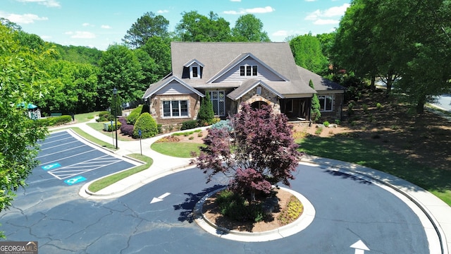 621 Oakbourne Way, Woodstock, GA 30188 - craftsman-style home featuring stone siding