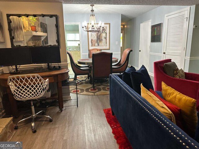 6119 Woodmont Blvd, Peachtree Corners, GA 30092 - dining space with baseboards and dark wood finished floors