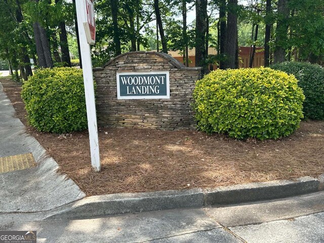 6119 Woodmont Blvd, Peachtree Corners, GA 30092 - view of community / neighborhood sign