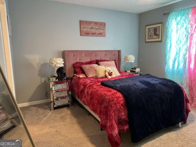 6119 Woodmont Blvd, Peachtree Corners, GA 30092 - hall with carpet, a textured ceiling, and an upstairs landing