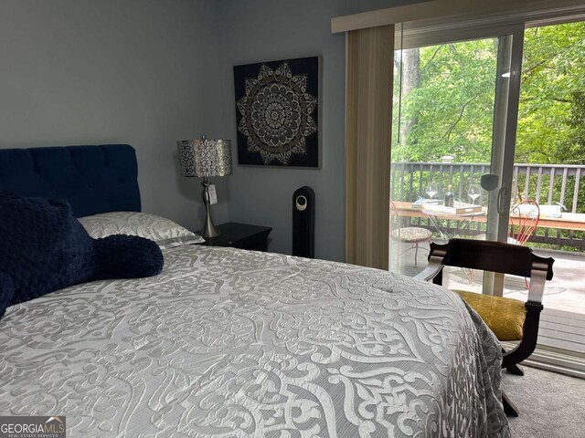 6119 Woodmont Blvd, Peachtree Corners, GA 30092 - bedroom with carpet flooring
