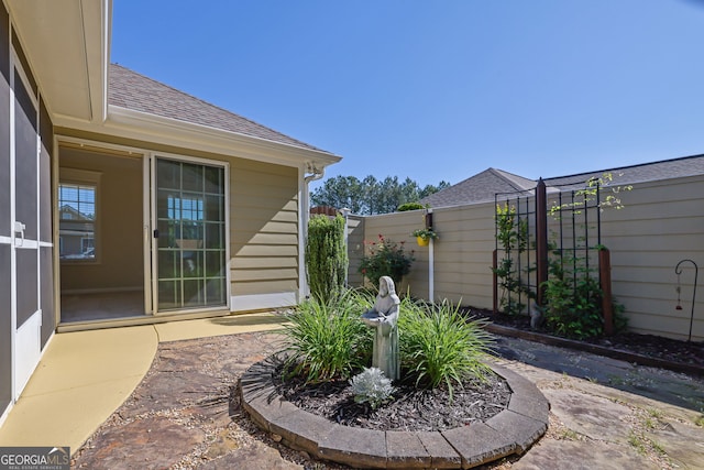 308 Jessica Way, Canton, GA 30114 - view of yard with a patio