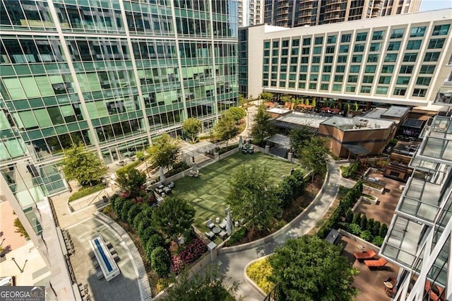 40 12th St NE Unit 803, Atlanta, GA 30309 - drone / aerial view