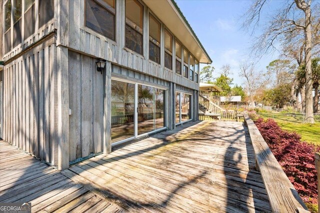 863 Hickory Bluff Rd, Waverly, GA 31565 - view of wooden terrace