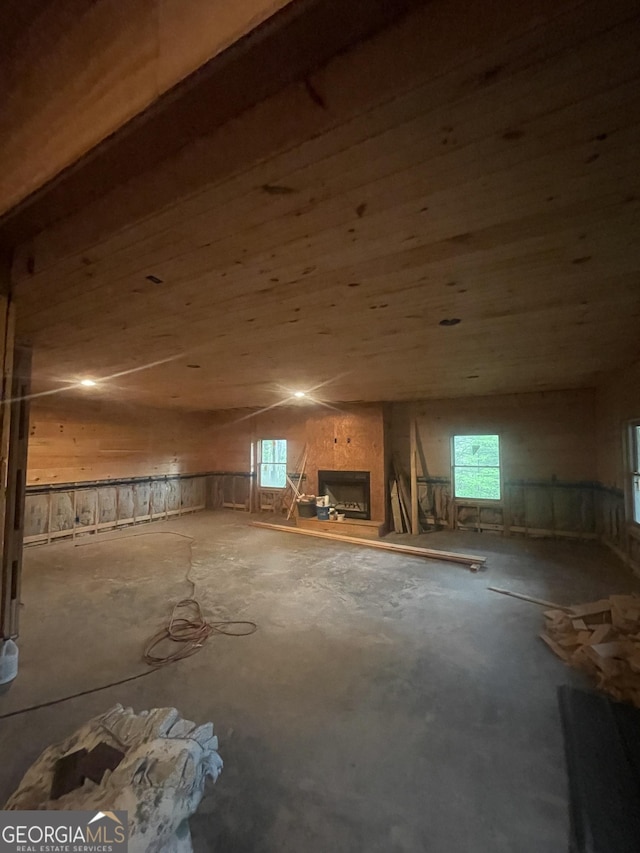 view of attic