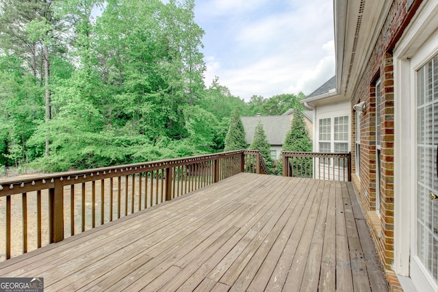 135 Magnolia Dr, Oxford, GA 30054 - view of deck