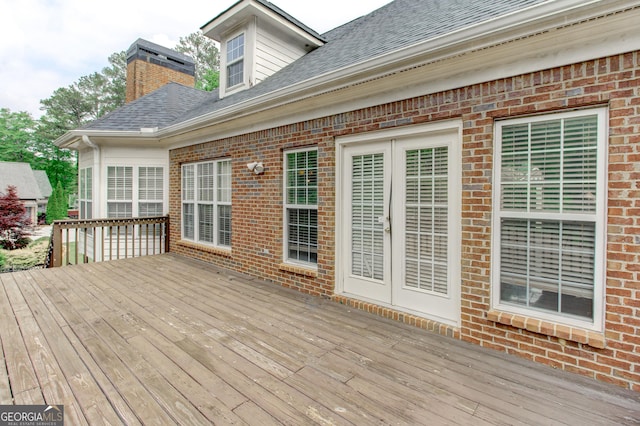 135 Magnolia Dr, Oxford, GA 30054 - view of wooden terrace