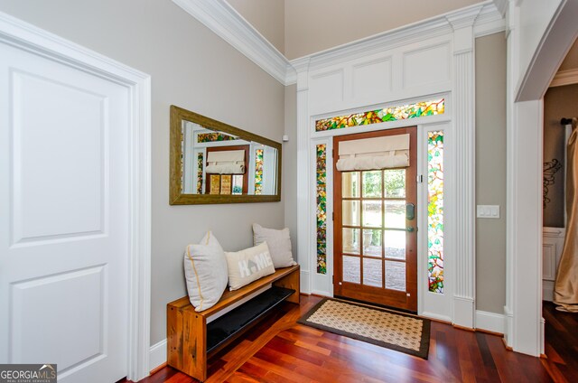 1340 Traditions Way, Jefferson, GA 30549 - foyer featuring wood finished floors and baseboards