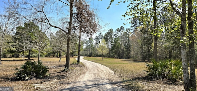 view of street