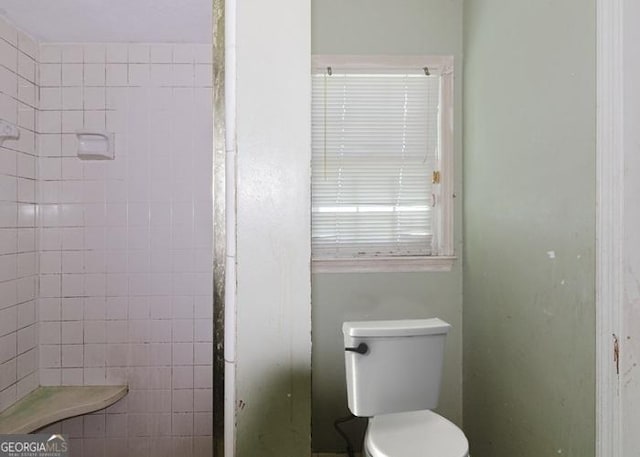 bathroom with toilet
