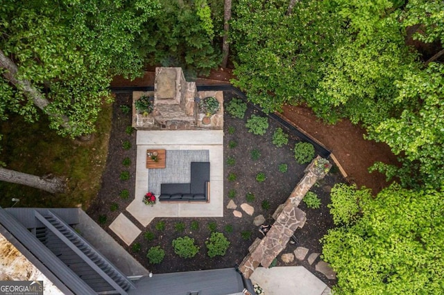 drone / aerial view
