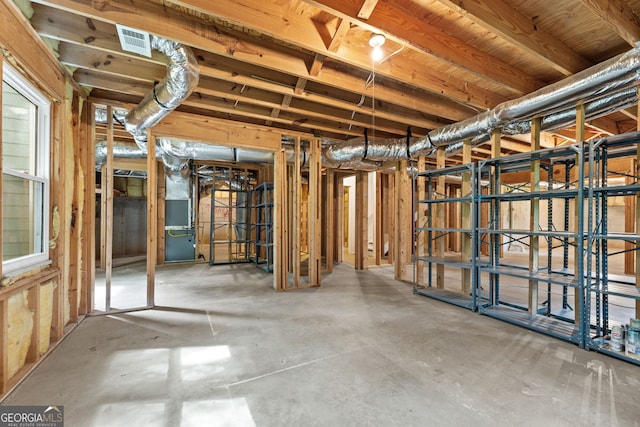 miscellaneous room featuring concrete floors