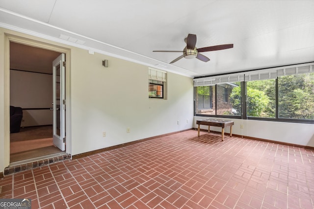 182 Quail Hollow Ln, Fort Valley, GA 31030 - view of unfurnished sunroom