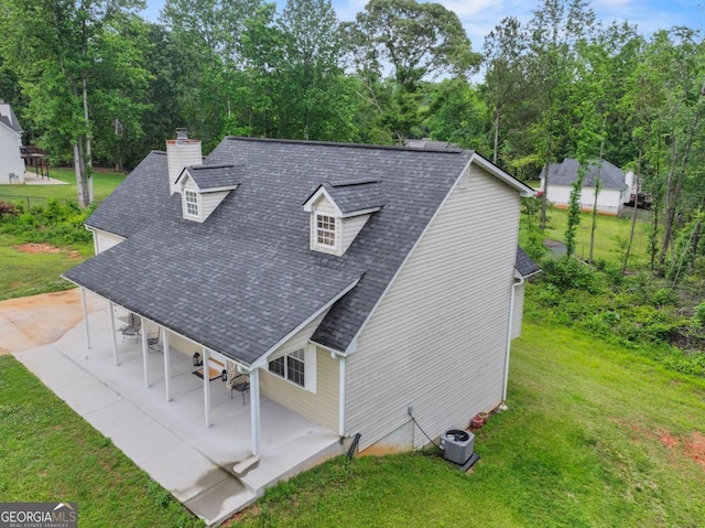 5293 Hopewell Ln, Gainesville, GA 30507 - aerial view of property and surrounding area featuring a tree filled landscape